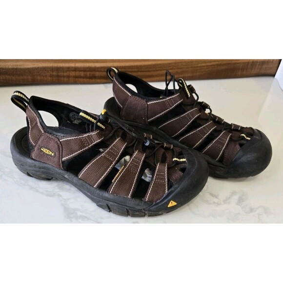 Mens KEEN Newport Hydro-M Sandals Water Shoes Waterproof BISON/WET SAND -Size 10 main image 5
